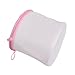 CoZroom Deluxe Wash Bag Set System – 4 Laundry Wash Bags and 3 Bra Wash Bags, for Delicate Clothes with Zipper Protector-Color White