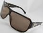Gucci Sunglasses 1544/S 086, Tortoise Frame/ Brown Lenses/ Gold Detail