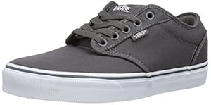 Vans Men's Atwood (Canvas) Pewter/White Skate Shoe 10 Men US