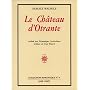 Le Chateau d'Otrante: Histoire gothique