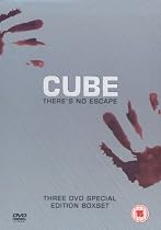 Cube Trilogy - Cube / Cube 2 / Cube Zero [DVD]