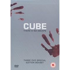 Cube Trilogy - Cube / Cube 2 / Cube Zero [DVD]