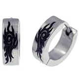 Tribal Hoop Earrings