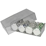 Trademark Clear Plastic Chip Storage Box (Smoke)
