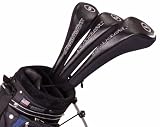 Club Glove Individual Golf Headcover Black 1