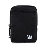 CaseCrown Faux Suede Sleeve Case (Black) for LaCie Little Disk 320 GB USB 2.0 Hard Drive, Designed by Sam Hecht