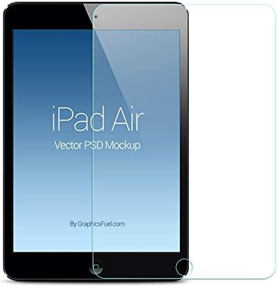 Blogger The Second Generation Toughened Glass Protective Film, 0.4mm 2.5D 9H Explosion Proof Ultra-thin Anti-scratch Tempered Glass Film Screen Protector for Apple Ipad Air 1/2