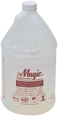 Lens Cleaning Fluid Anti-Fog Lens 1 Gallon Bottle by Magic Safety - MS93140