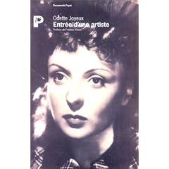 Entr�e d'une artiste