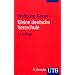 Kleine deutsche Versschule (Uni-Taschenb�cher S)