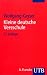 Kleine deutsche Versschule (Uni-Taschenb&uuml;cher S)