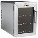 Cuisinart CWC-600 Private Reserve 6-Bottle Stainless-Steel Countertop Wine Cellar
