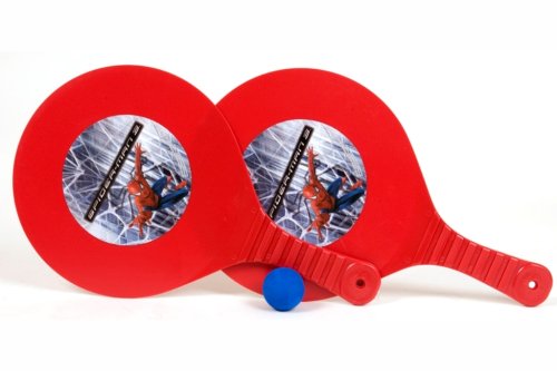 Childrens Toyshop  Toys : Spiderman Beach Racket Set