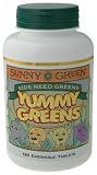 Solaray - Yummy Greens - Original, 120 chewable tablets