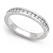Platinum Channel set Diamond Eternity Wedding Band Ring (H/SI, 3/5 ct.)