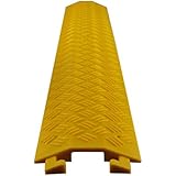 Pyle Heavy Duty Modular Drop Over  Cable & Hose Protector Ramp, 2,000 lbs Max - Drops Over and Covers Wires in High Traffic Areas - Stage, Concert, Sidewalk For indoor & Outdoor Use