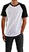 BZTT Women's Crew Neck 3/4 Sleeve Floral Raglan T-shirt Tops Grey XL