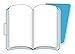 Moleskine Volant Notebook (Set of 2), Extra Small, Plain, Blue (2.5 x 4)