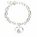 MLB Boston Red Sox Heart-Charm Bracelet
