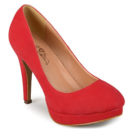 Journee Collection Womens Round Toe Platform Pumps