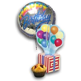 Balloon Gift Muffins