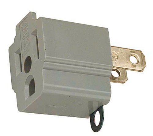 Leviton 023-274  Vinyl Grounding Adapter