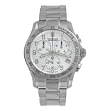 Victorinox Swiss Army Men's 241315 Classic Chronograph Silver Dial Watch