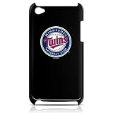 Tribeca FVA4468 Varsity Jacket Solo iPodTouch 4th Generation - Minnesota Twins - Black
