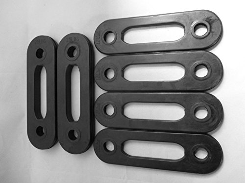 Set of 6 Soloflex Replacement Weight Straps - 90lbs Total