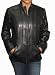 Nautica Leather Jacket-Black-S