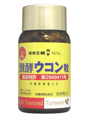 醗酵ウコン粒 500粒