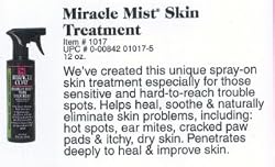 MIRACLE MIST SKIN TREATMENT SPRAY 12OZ