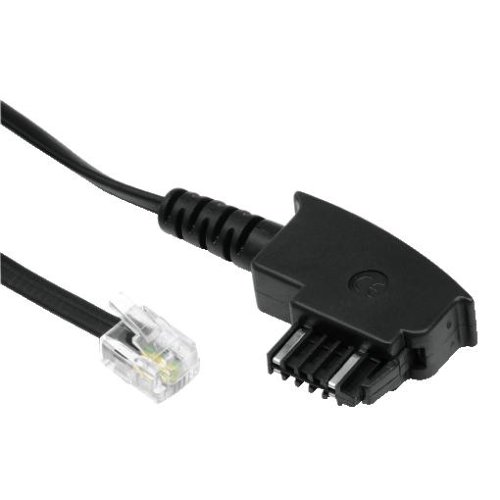 Hama &Ouml;sterreichisches Anschlusskabel TST-Stecker - Modular-Stecker 6p2c 3 m Preisvergleich