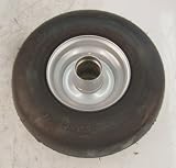 13 x 5.00 - 6 Tubeless Slick Tire & Wheel, 4 Ply, Grease Zerk, 5 1/8 Bore