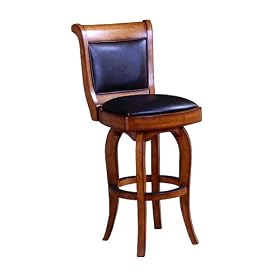Oak York 26 swivel stool 