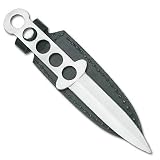 Steel Boot Knife w/ Leather Sheath
