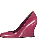 Genuine leather wedge