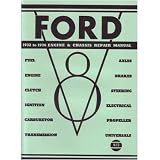 1932-1936 FORD V-8 Shop Service Repair Manual Book by Ford