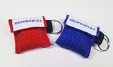 Produkt-Bild: Medprodukt Beatmungstuch im Schl&uuml;sselanh&auml;nger hochwertige Nylontasche