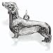   - Dachshund Dog - 6 Charms Keychain - Gift for Dog Lover