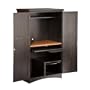 South Shore Furniture Gascony Collection Computer Armoire, Spice Wood and Ebony