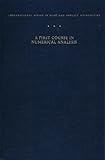 A first course in numerical analysis
