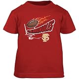 adidas Florida State Seminoles (FSU) Garnet Infant Flaming Football T-shirt