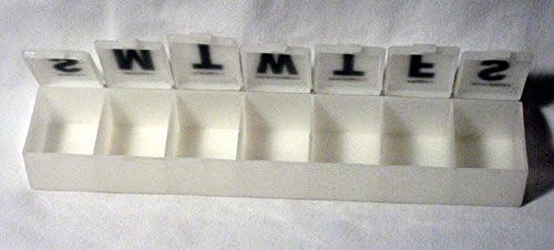 Weekly Pill Box Organizer Jumbo Case Medicine Storage Vitamin Tablet Holder New