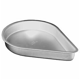 Fat Daddio's Anodized Aluminum Teardrop Cake Pan, 8 Inch x 3 Inch by Fat Daddio's