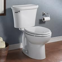 American Standard 5311.012.020 Laurel Elongated Toilet Seat with Cover, White