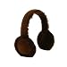 Womens UGG Australia Double U" Logo Shearling Earmuff (Chocolate)"