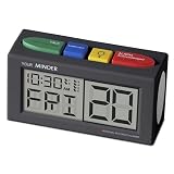 Your.Minder Personal Alarm Clock (Records up to 6 of your OWN Alarm Messages)
