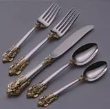 Review WALLACE INTERNATIONAL  / GOLDEN GRANDE BAROQUE GRAVY LADLE