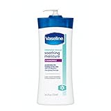 Vaseline Intensive Rescue, Soothing Moisture Lotion, Chamomile, 24.5-Ounce Bottle (Pack of 3)